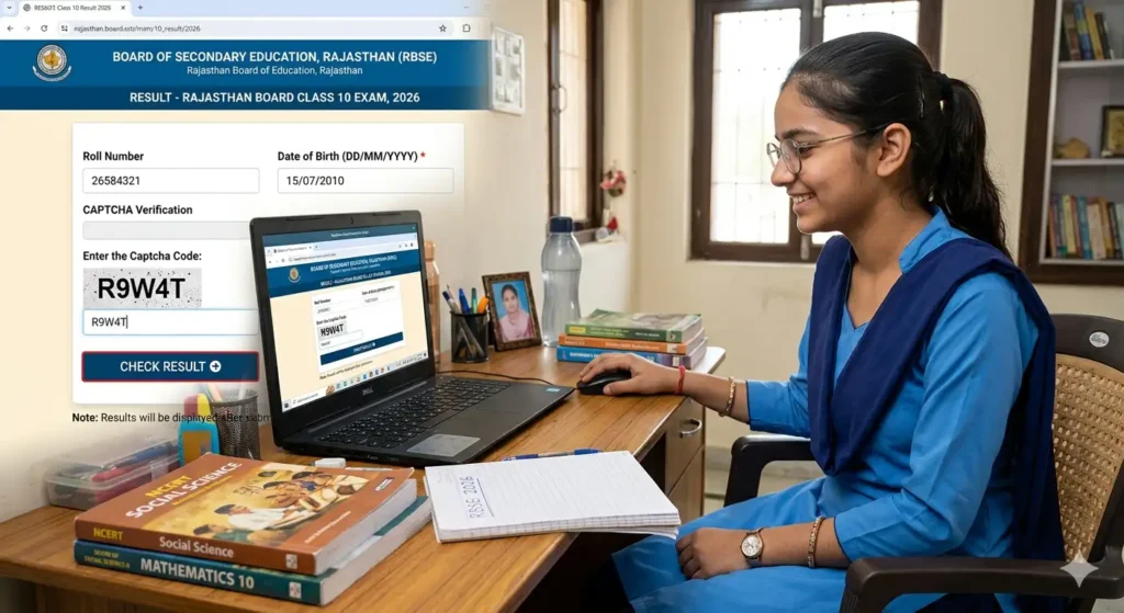 Rajasthan Board 10th Result 2026 Online Kaise Dekhe