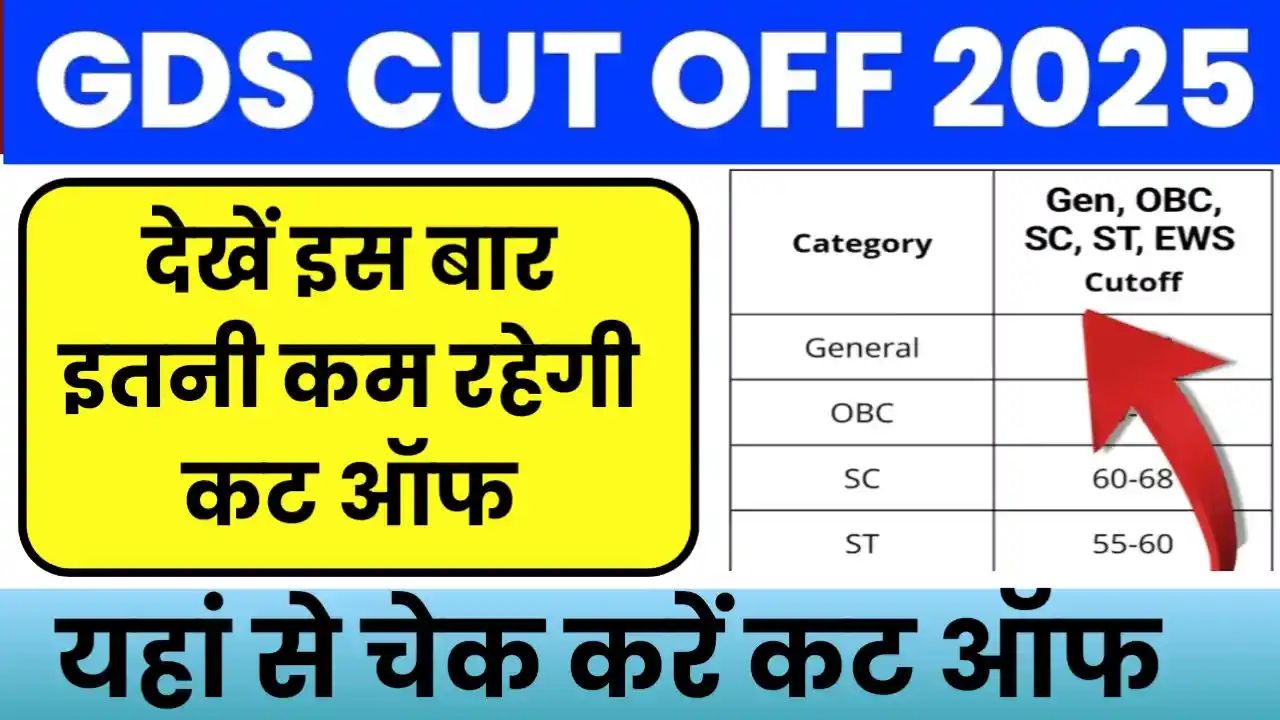 India Post Office GDS Cut Off 2025