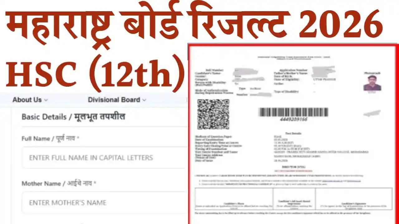 Maharashtra Board HSC Result 2026 Check Online